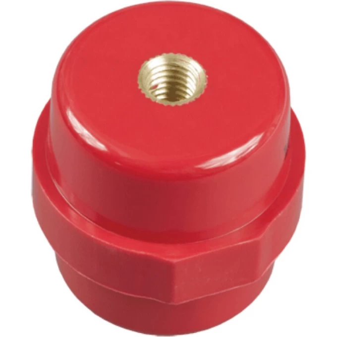 Изолятор IEK SM76 (М10) силовой с болтом - YIS11-76-25-B Изолятор IEK SM76 (М10) силовой с болтом - YIS11-76-25-B