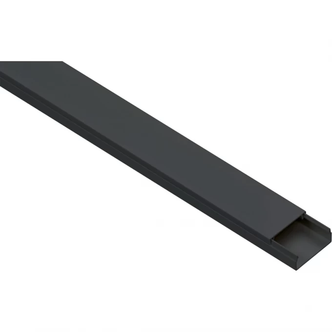 Кабель-канал IEK 60х40 ЭЛЕКОР черный (18м) EL-KK10-060-040-1-K02 Кабель-канал IEK 60х40 ЭЛЕКОР черный (18м) EL-KK10-060-040-1-K02