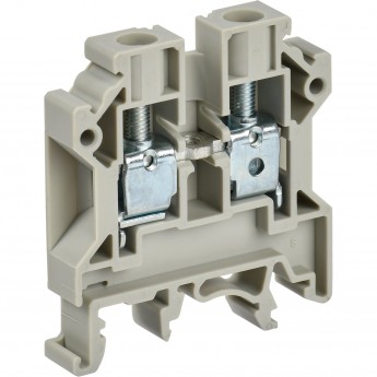 Колодка клеммная IEK CTS 6мм2 серая Колодка клеммная IEK CTS 6мм2 серая