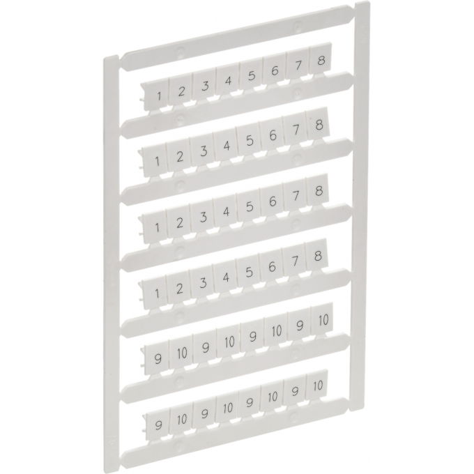 Маркер IEK ARMAFIX для CTS 6кв.мм/CP 10кв.мм "1-10" AF-CT10D-M-006-01 Маркер IEK ARMAFIX для CTS 6кв.мм/CP 10кв.мм "1-10" AF-CT10D-M-006-01