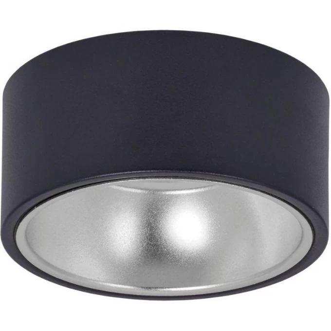 Накладной потолочный светильник IEK Lighting 4017 под лампу gx53 черный/хром LT-UPB0-4017-GX53-1-K56 Накладной потолочный светильник IEK Lighting 4017 под лампу gx53 черный/хром LT-UPB0-4017-GX53-1-K56