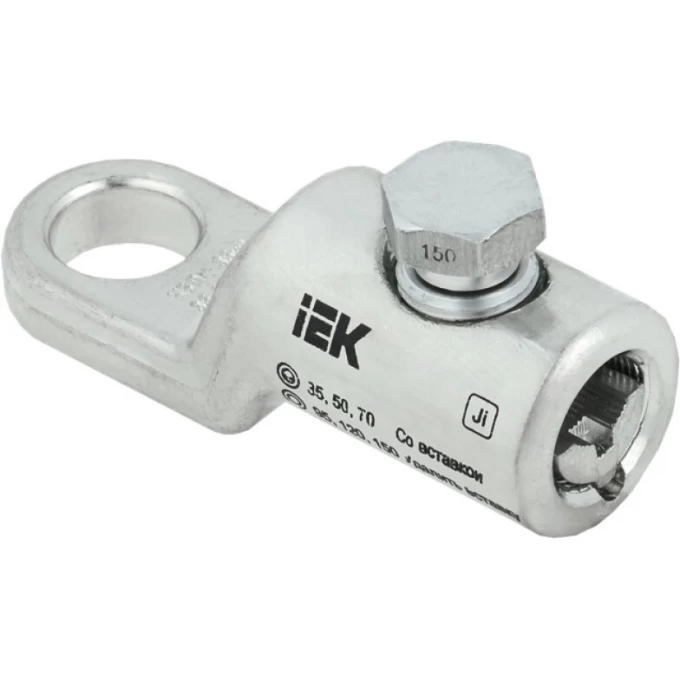 Наконечник болтовой луженый IEK НБЛ 35-150-16/1 35кВ - UNB11-035-150-01-35 Наконечник болтовой луженый IEK НБЛ 35-150-16/1 35кВ - UNB11-035-150-01-35