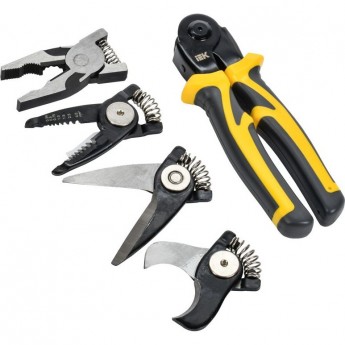 Пассатижи многофункциональные IEK A2L3-NP10-K1-N04-04 ARMA2L 3 K1 с насадками 4в1 Пассатижи многофункциональные IEK A2L3-NP10-K1-N04-04 ARMA2L 3 K1 с насадками 4в1