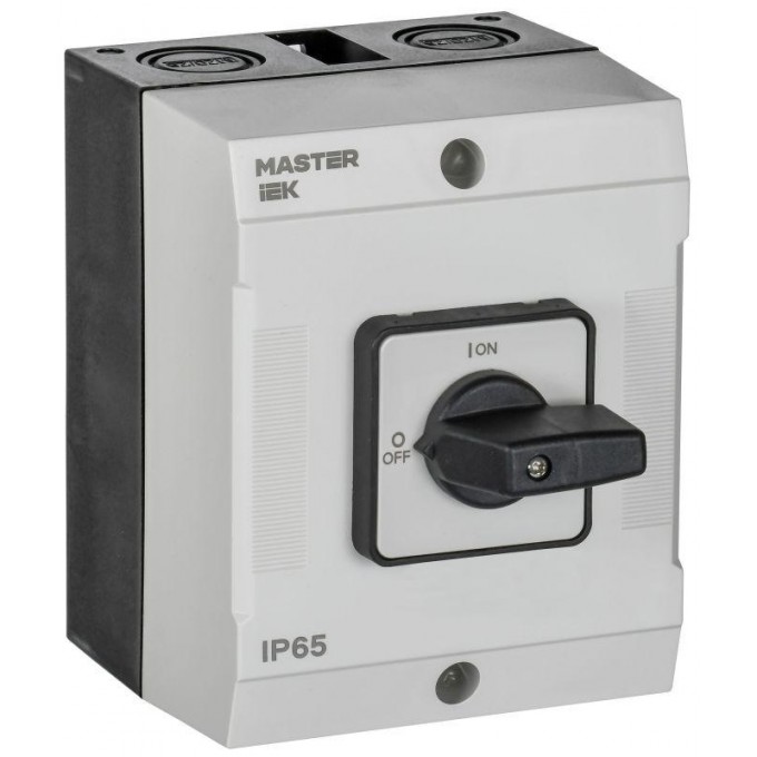 Переключатель кулачковый IEK 10А (сх. 90) в боксе стандартная рукоятка MI-CS20-010-090