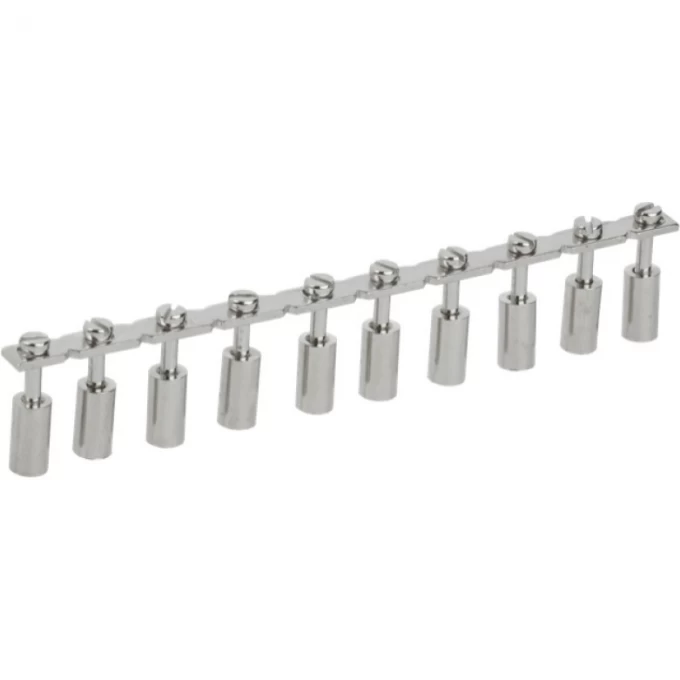 Перемычка центральная IEK для КВИ-16мм2 10PIN - YZN30Q-016-10P Перемычка центральная IEK для КВИ-16мм2 10PIN - YZN30Q-016-10P