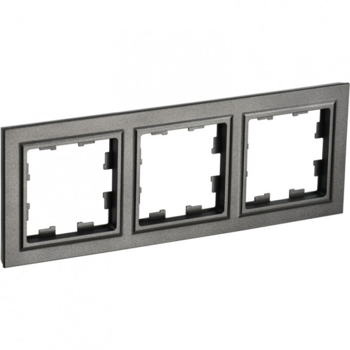 Рамка 3-местная IEK BRITE РУ-3-БрТБ темная бронза - BR-M32-K45 Рамка 3-местная IEK BRITE РУ-3-БрТБ темная бронза - BR-M32-K45