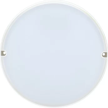 Светильник светодиодный IEK ДПО 2012Д 12Вт IP54 6500К круг белый с акустическим датчиком - LDPO3-2012D-12-6500-K01
