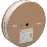 Трубка термоусаживаемая IEK ТТУ 30/15 черная (50м/упак) - UDRS-D30-50-K02