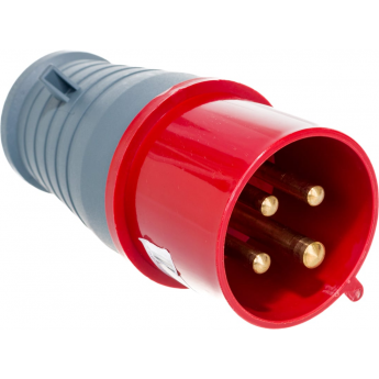 Вилка переносная IEK ССИ-024 3Р+РЕ 32А 380-415В IP44 - PSR02-032-4