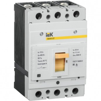Выключатель автоматический IEK ВА44-37 3Р 400А 35кА - SVA4410-3-0400-35 Выключатель автоматический IEK ВА44-37 3Р 400А 35кА - SVA4410-3-0400-35